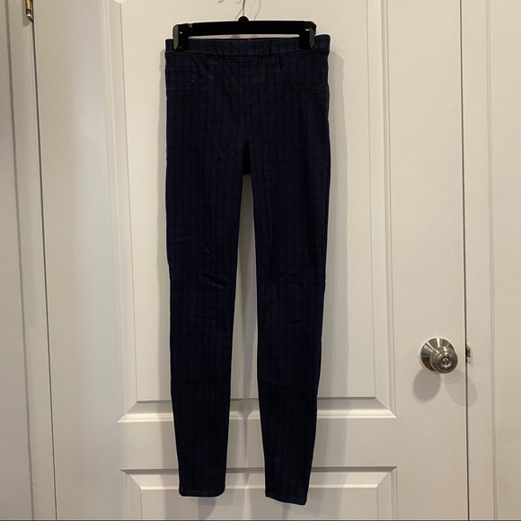 Spanx Jean-ish Checkered Leggings - Picture 2 of 3